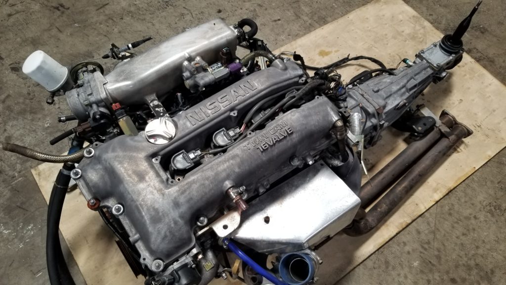 SR20DET S14 Notch Top 2.0L Turbo Engine with 5 Speed Manual ...