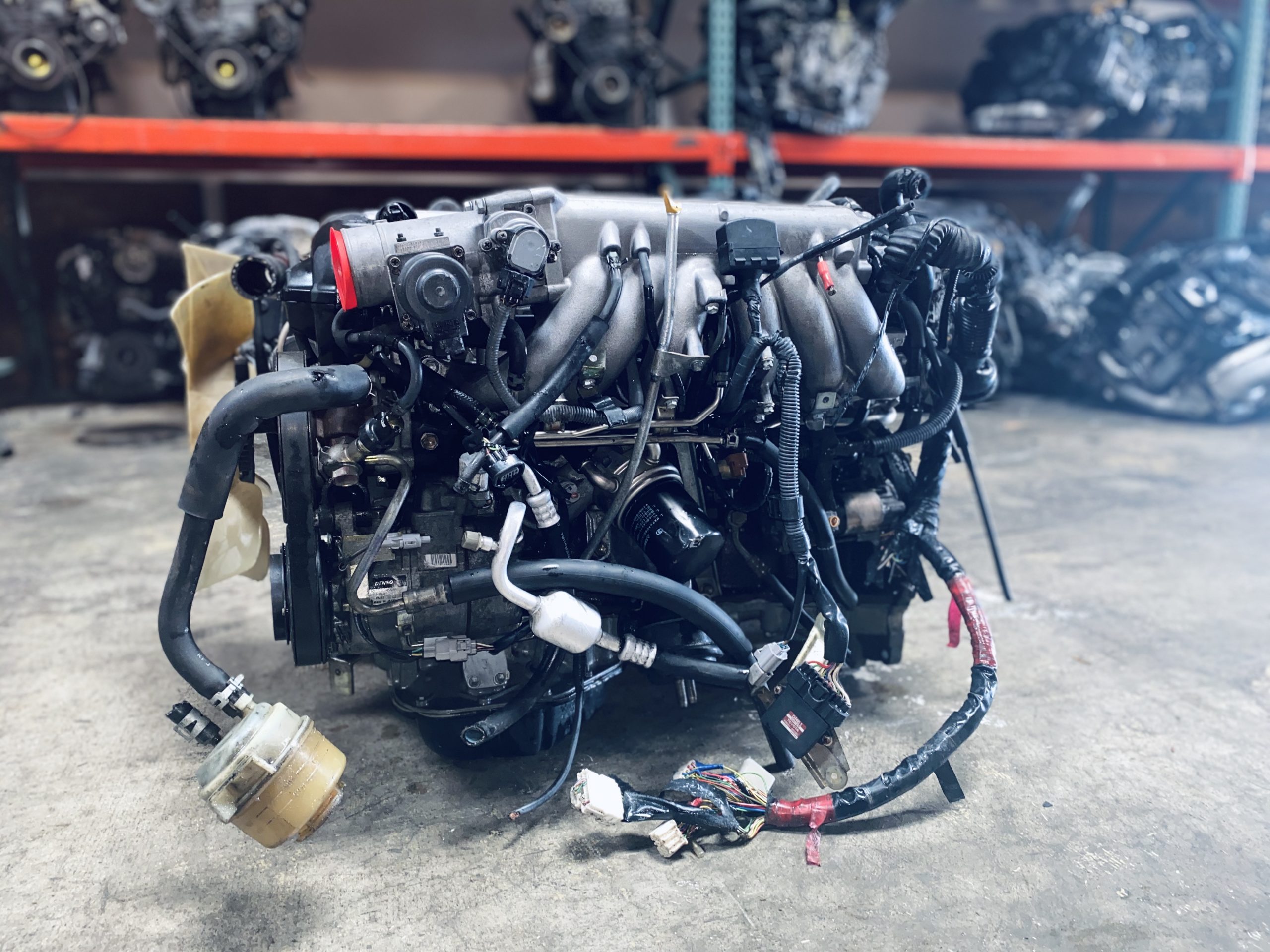 1JZGTE VVTi JZX100 1JZ Engine Front Sump Chaser NON-DBW Complete Swap