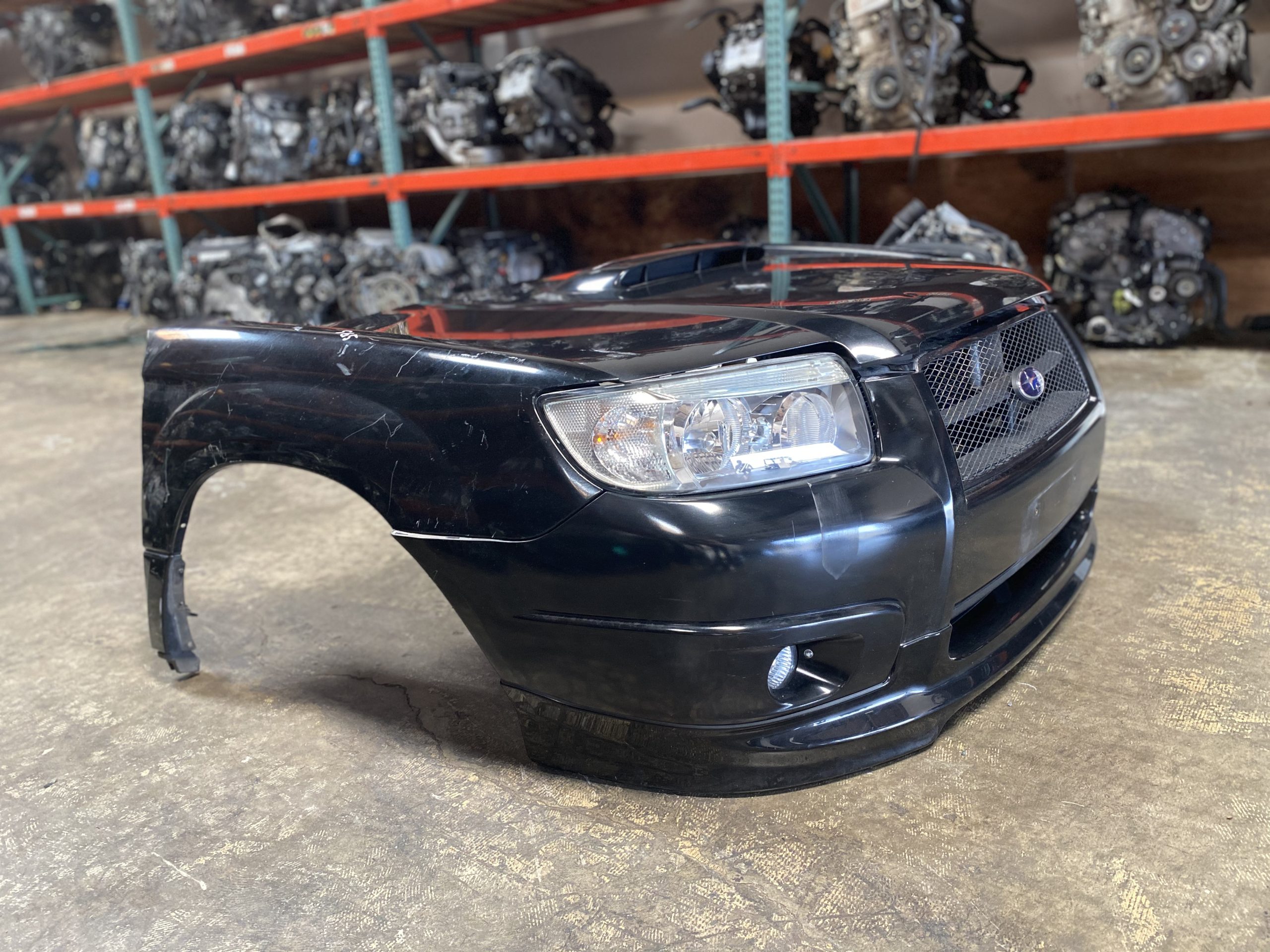 2003 2005 JDM Subaru Forester SG5 FRONT END NOSE CUT