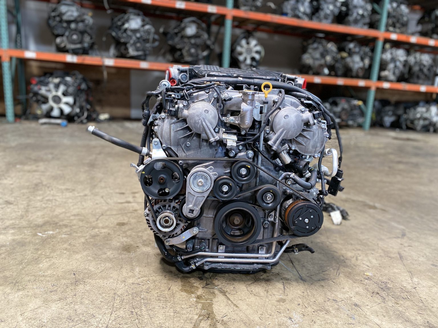 2009-2013 JDM INFINITY G37 3.7L HR ENGINE MOTOR AUTOMATIC TRANSMISSION ...