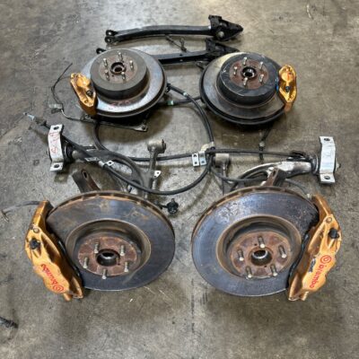 JDM SUBARU FORESTER STI SG9 BREMBO BRAKES CONVERSION 5X100 2003-2008