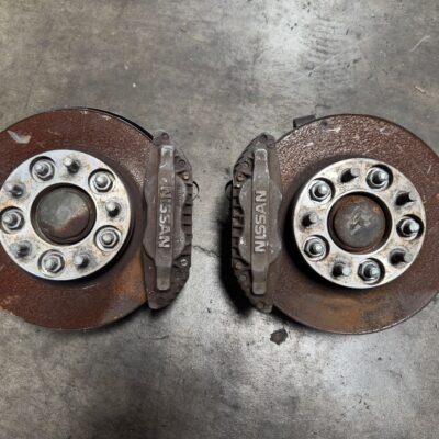 JDM NISSAN S14 SPINDLES WITH 300ZX Z32 CALIPERS
