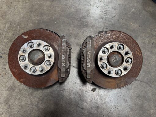 JDM NISSAN S14 SPINDLES WITH 300ZX Z32 CALIPERS