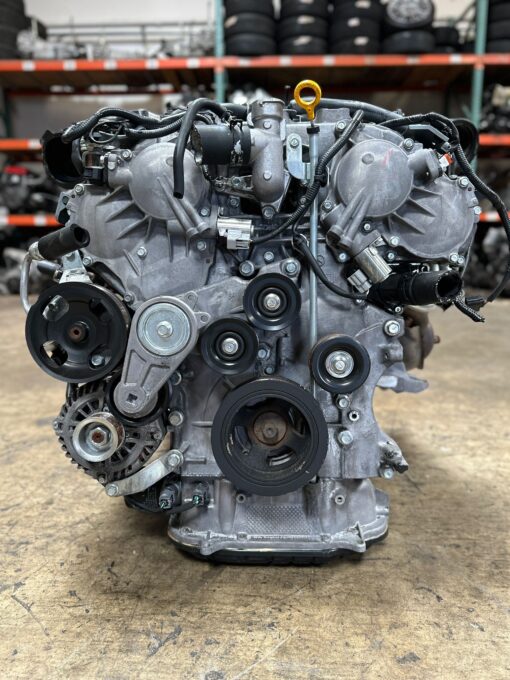 JDM 2009-2014 NISSAN 370Z INFINITI G37 VQ37VHR VQ37 3.7L V6 ENGINE - Image 2