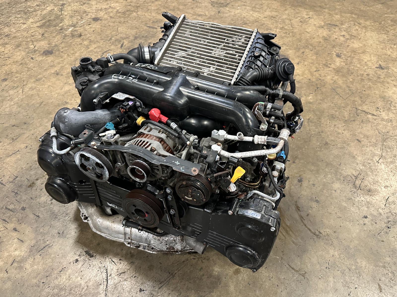 2004-2006 JDM SUBARU LEGACY GT 2.0L DOHC TURBO ENGINE WITH 5 SPPED M/T TRANSMISSION AWD - Image 6