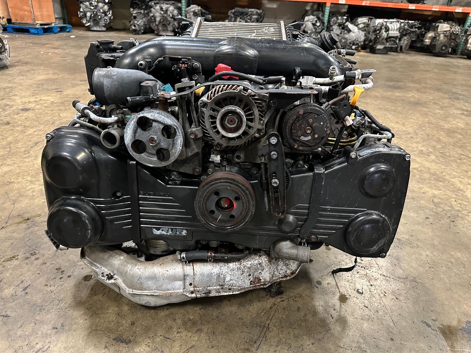 2004-2006 JDM SUBARU LEGACY GT 2.0L DOHC TURBO ENGINE WITH 5 SPPED M/T TRANSMISSION AWD - Image 8