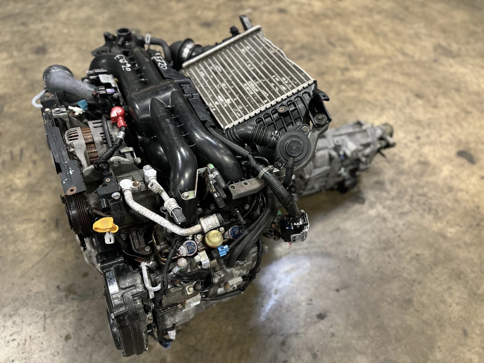 2004-2006 JDM SUBARU LEGACY GT 2.0L DOHC TURBO ENGINE WITH 5 SPPED M/T TRANSMISSION AWD - Image 10