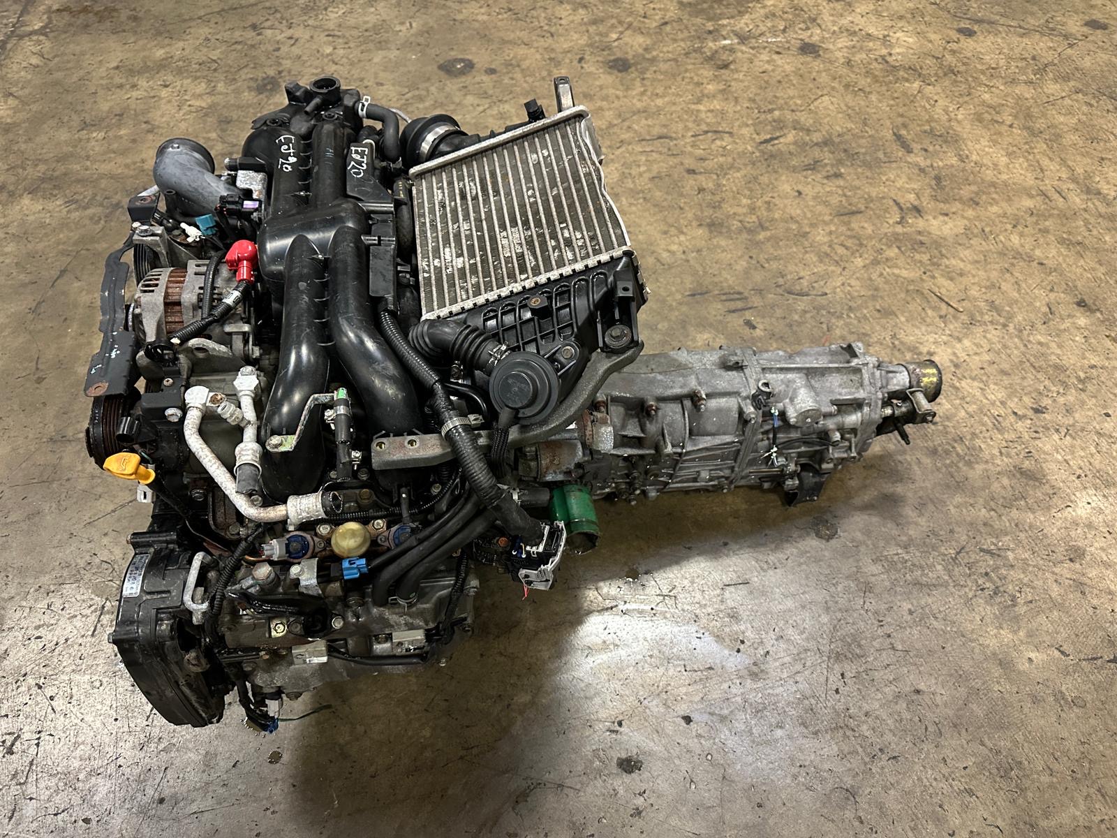 2004-2006 JDM SUBARU LEGACY GT 2.0L DOHC TURBO ENGINE WITH 5 SPPED M/T TRANSMISSION AWD - Image 11