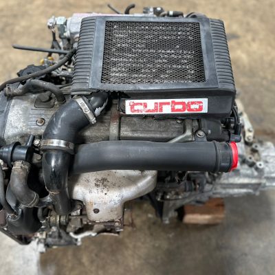 JDM TOYOTA STARLET 1.3L TURBO ENGINE 5 SPEED MT TRANSMISSION 4E-FTE